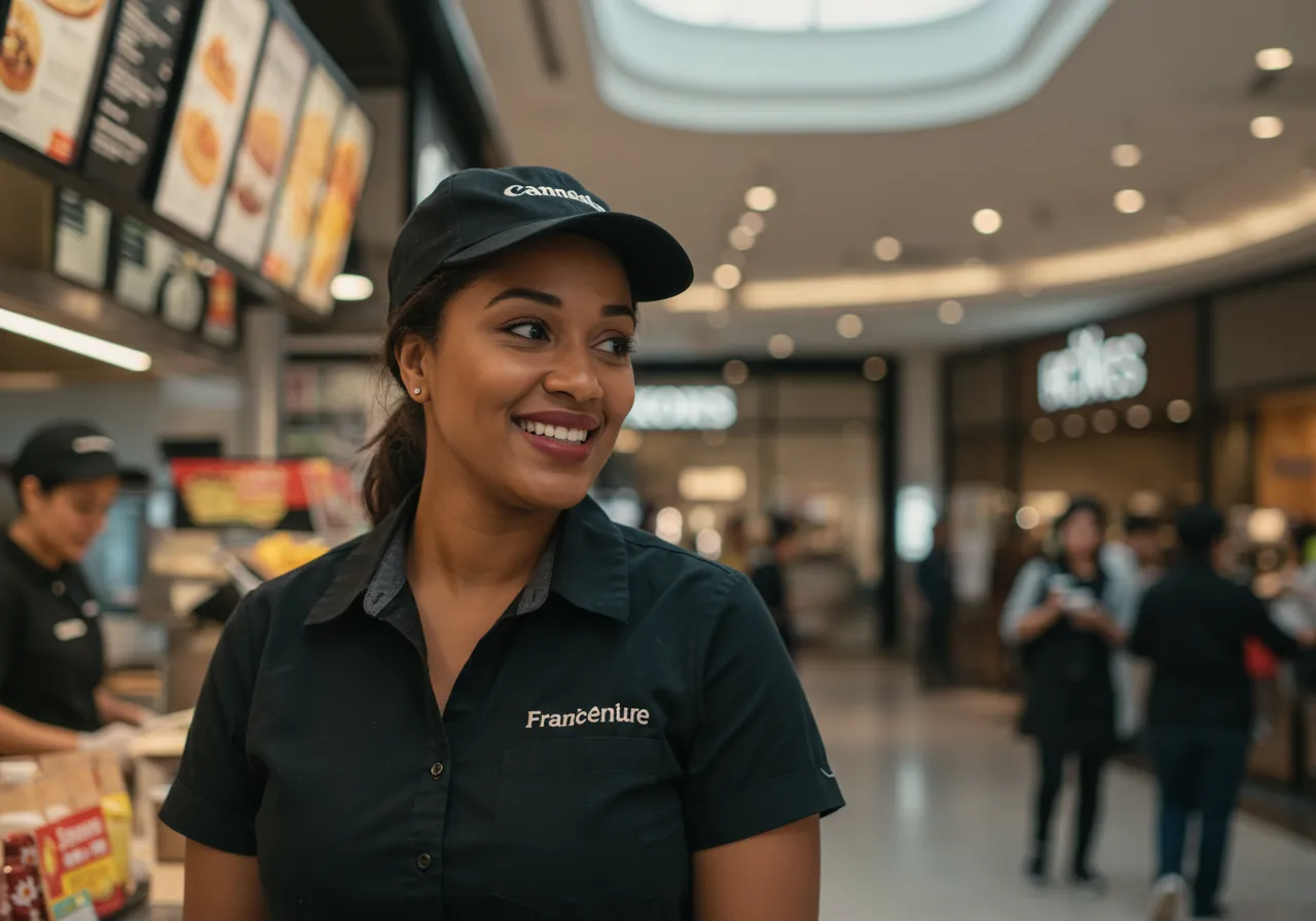Análise comparativa de um ponto comercial shopping vs rua para uma franquia de sucesso.