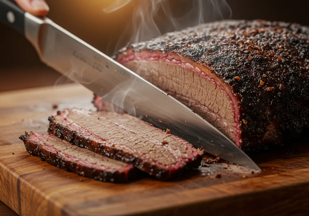 Grelha com carne mostrando a diferença entre bbq americano vs asado argentino